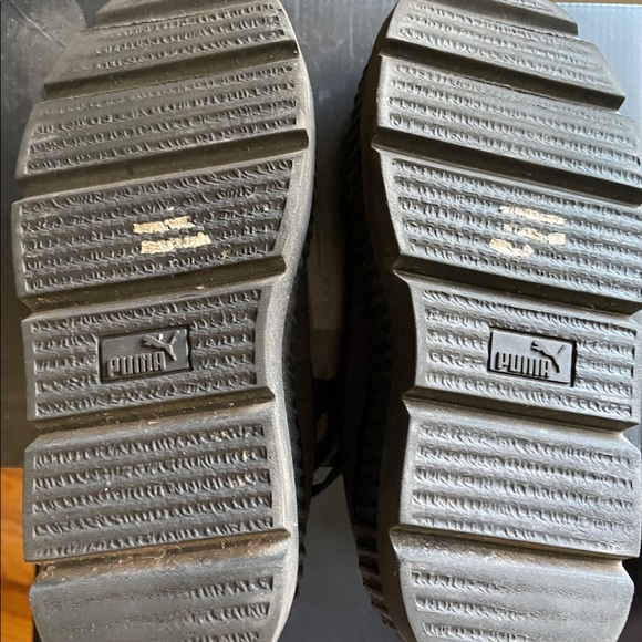 FENTY PUMA Suede Platform Creeper Shoes - Picture 4 of 4